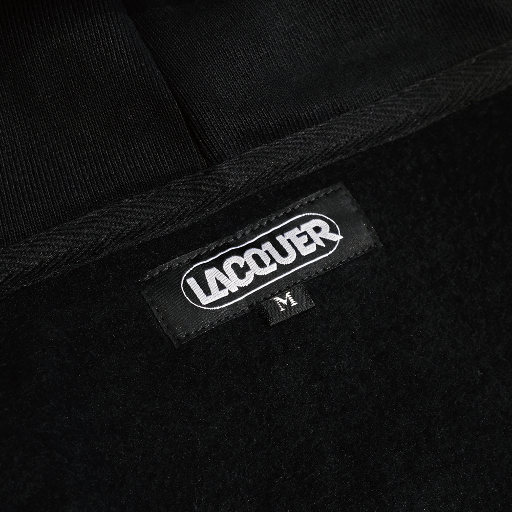 LACQUER - Original Zip Hoodie "Black"