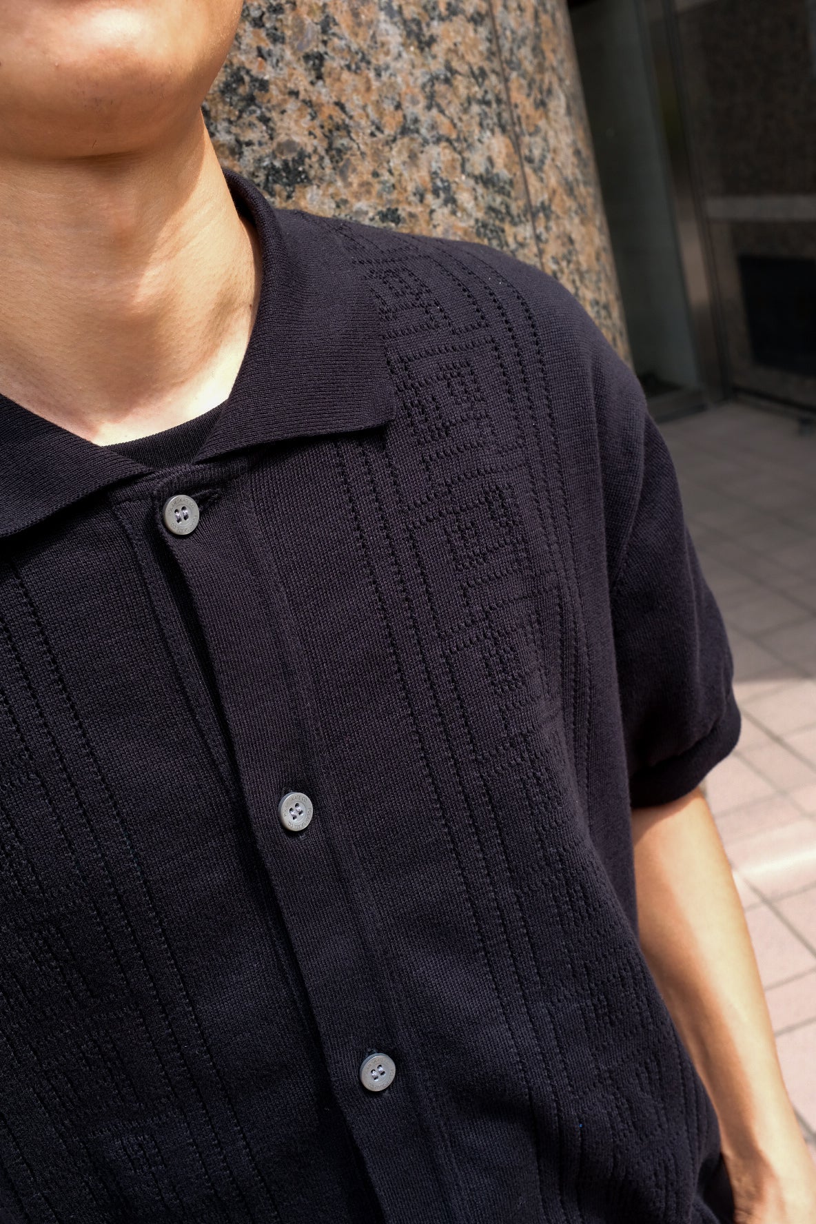 POLAR - Miles SS Cardigan Double P 