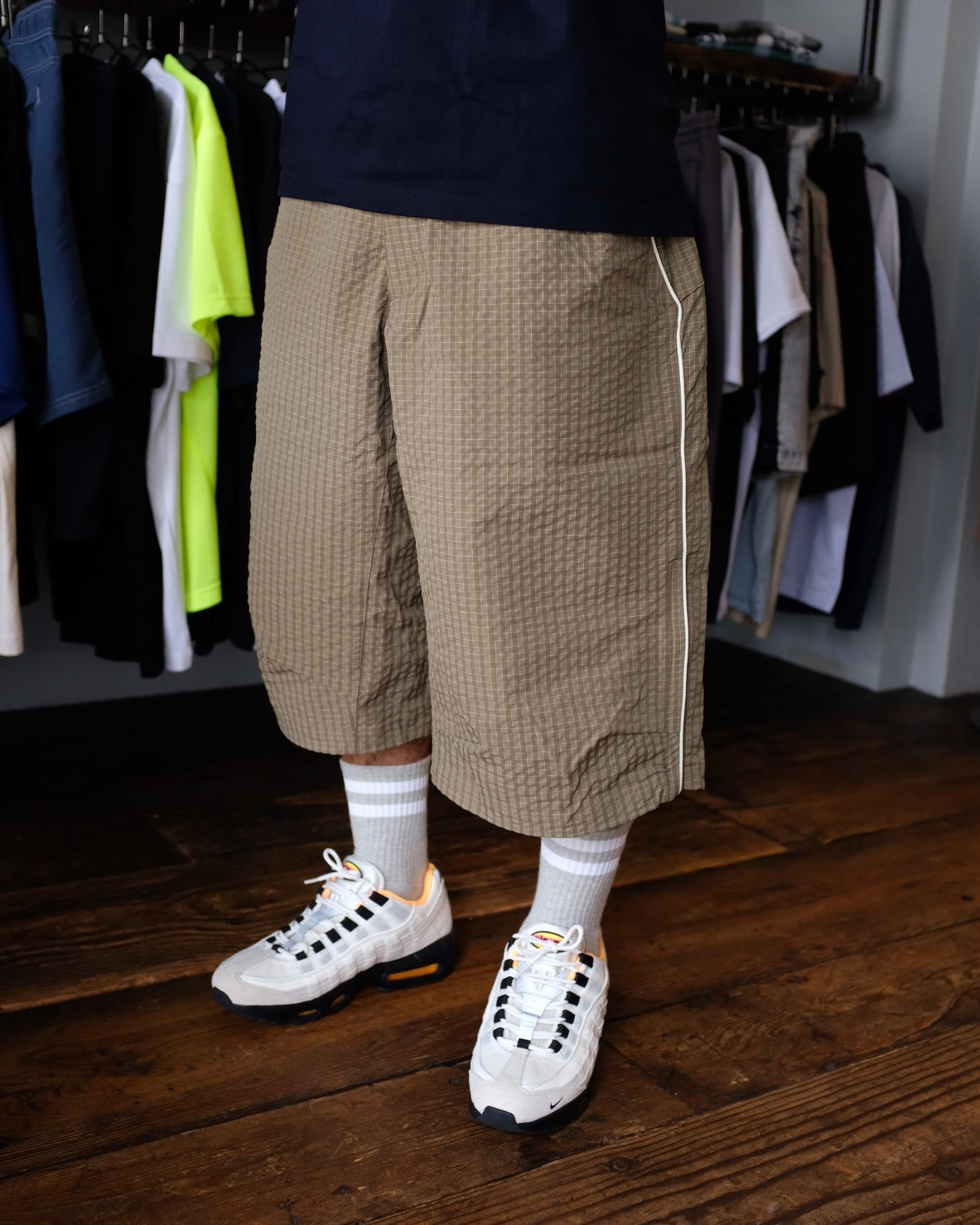 Lidairpeaks - Strata shorts "Sage"