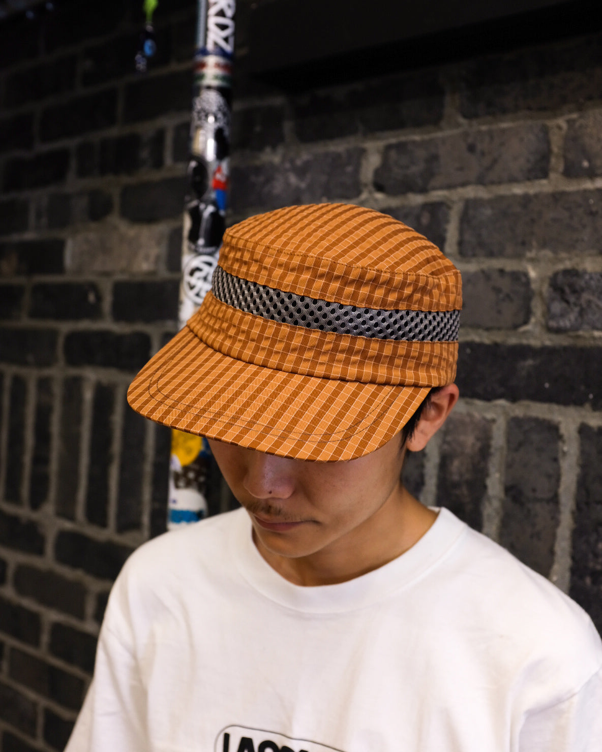 Lidairpeaks - Cylinder Mesh Hat "Rust"