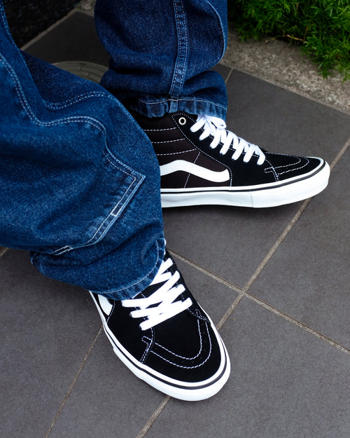 VANS - SK8-Hi "Black-White"