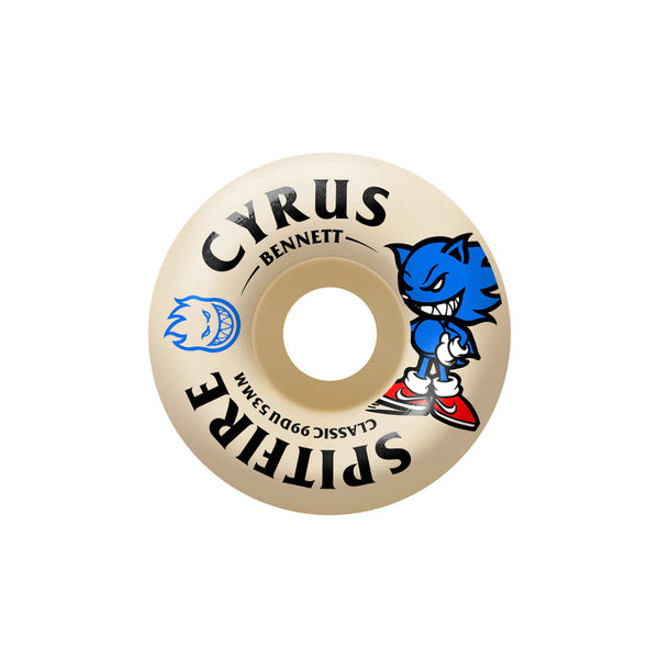 SPITFIRE WHEELS - F4 "BURN SQUAD" "Cyrus Bennet" Classic 99DURO 53mm