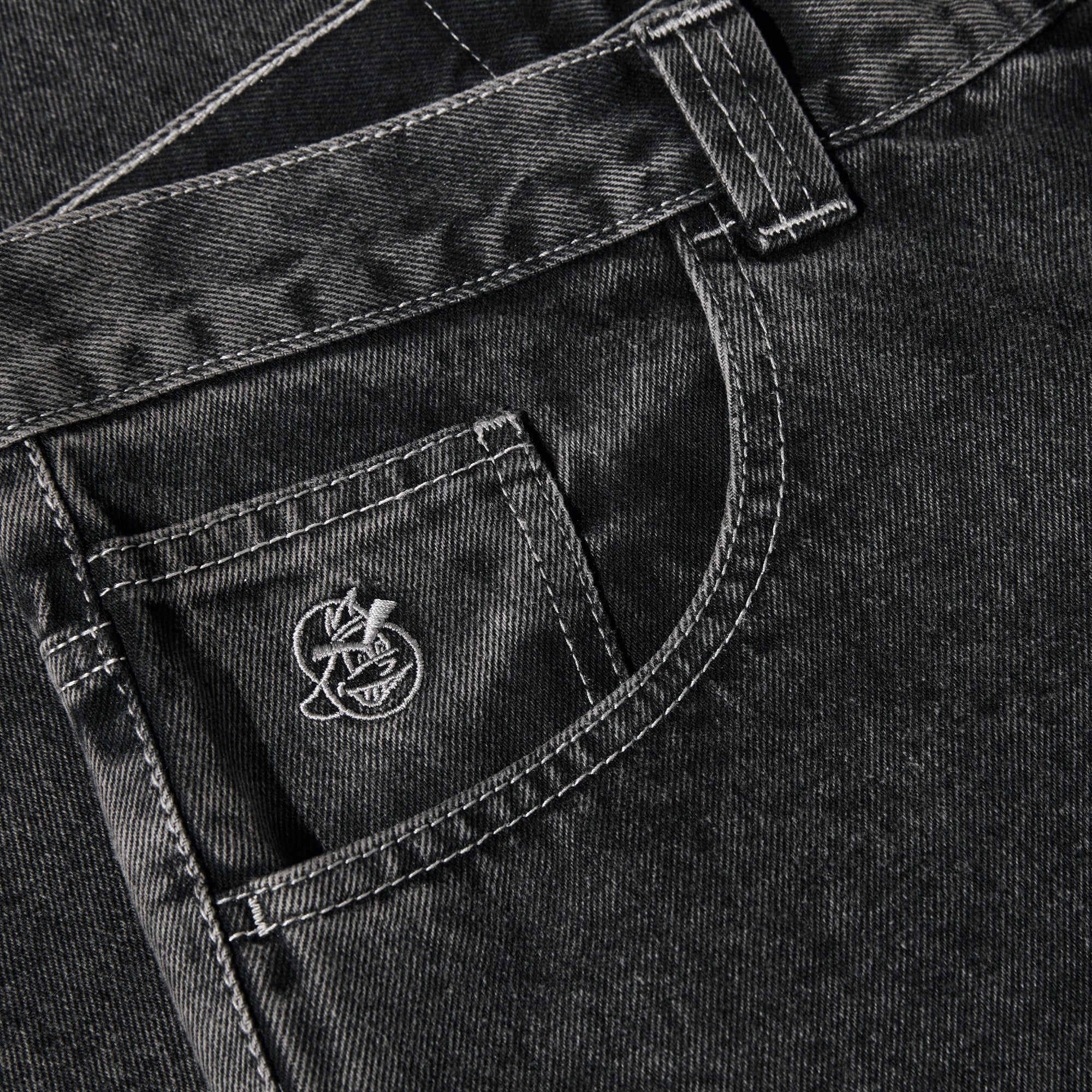 POLAR - 93 Pants "Silver Black"