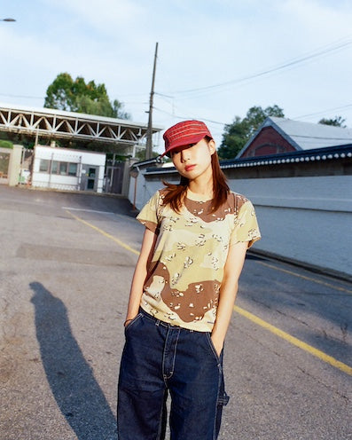 Lidairpeaks - Cylinder mesh hat "Enji"