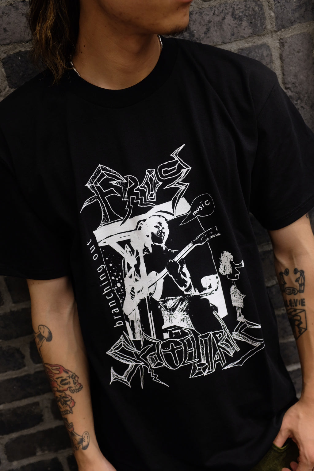 FROG SKATEBOARDS - Branching Out Bootleg T-Shirt "Black"