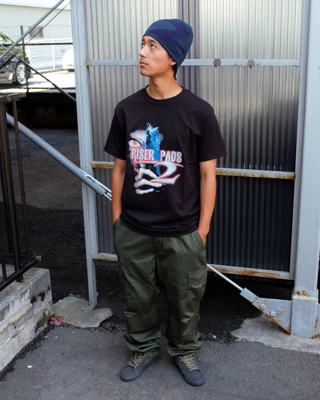 2 RISER PADS - Evil Tee "Black"