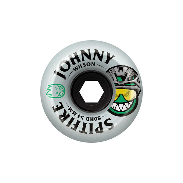 SPITFIRE WHEELS - F4 "BURN SQUAD" "Jhonny Wilson" Conical Full 80HD 54mm "Clear"