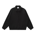 GRAND COLLECTION - Heavyweight Polar Fleece Jacket "Black"