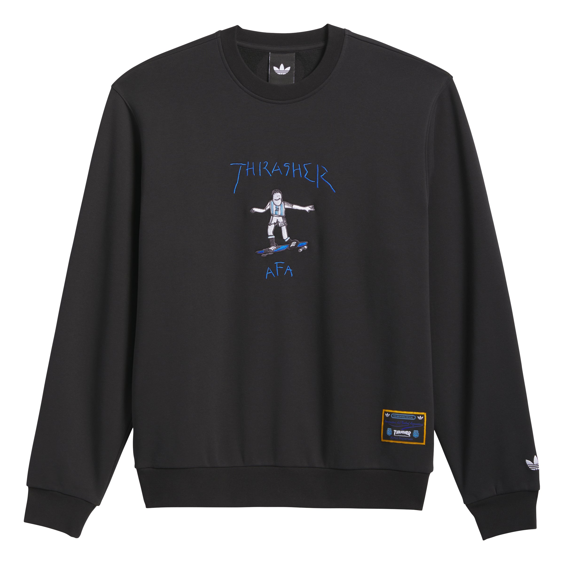 ADIDAS SKATEBOARDING - THRASHER x AFA CREW "Black"