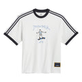 ADIDAS SKATEBOARDING - THRASHER x AFA RINGER TEE "White"