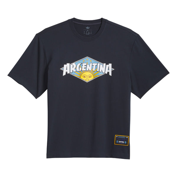 ADIDAS SKATEBOARDING - THRASHER x AFA TEE "Navy"