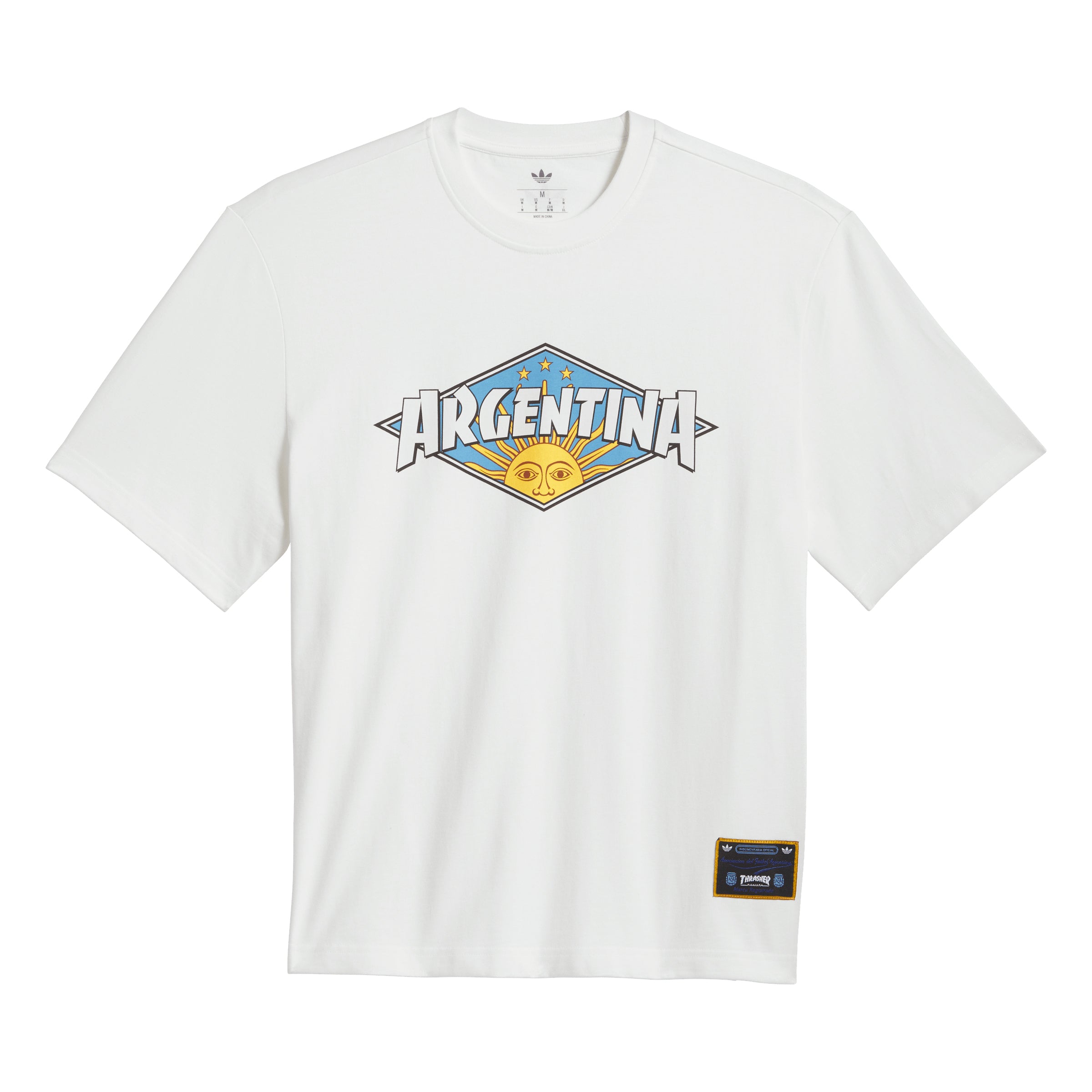 ADIDAS SKATEBOARDING - THRASHER x AFA TEE "White"