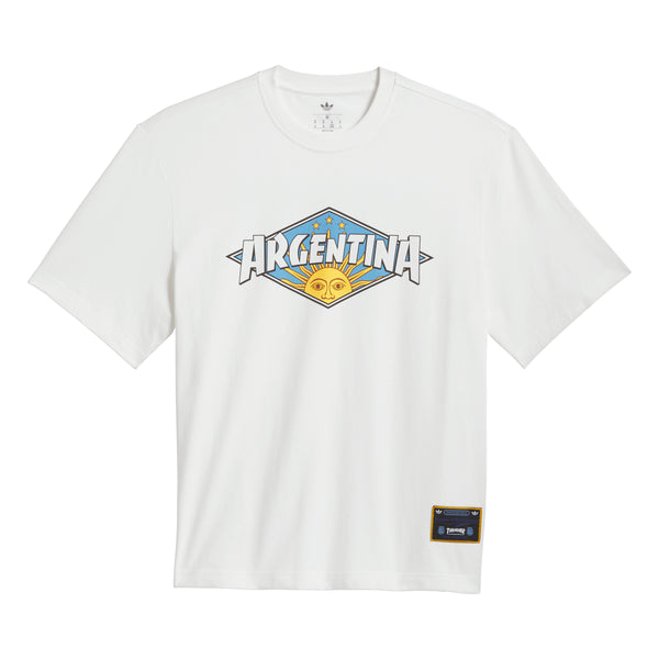 ADIDAS SKATEBOARDING - THRASHER x AFA TEE "White"