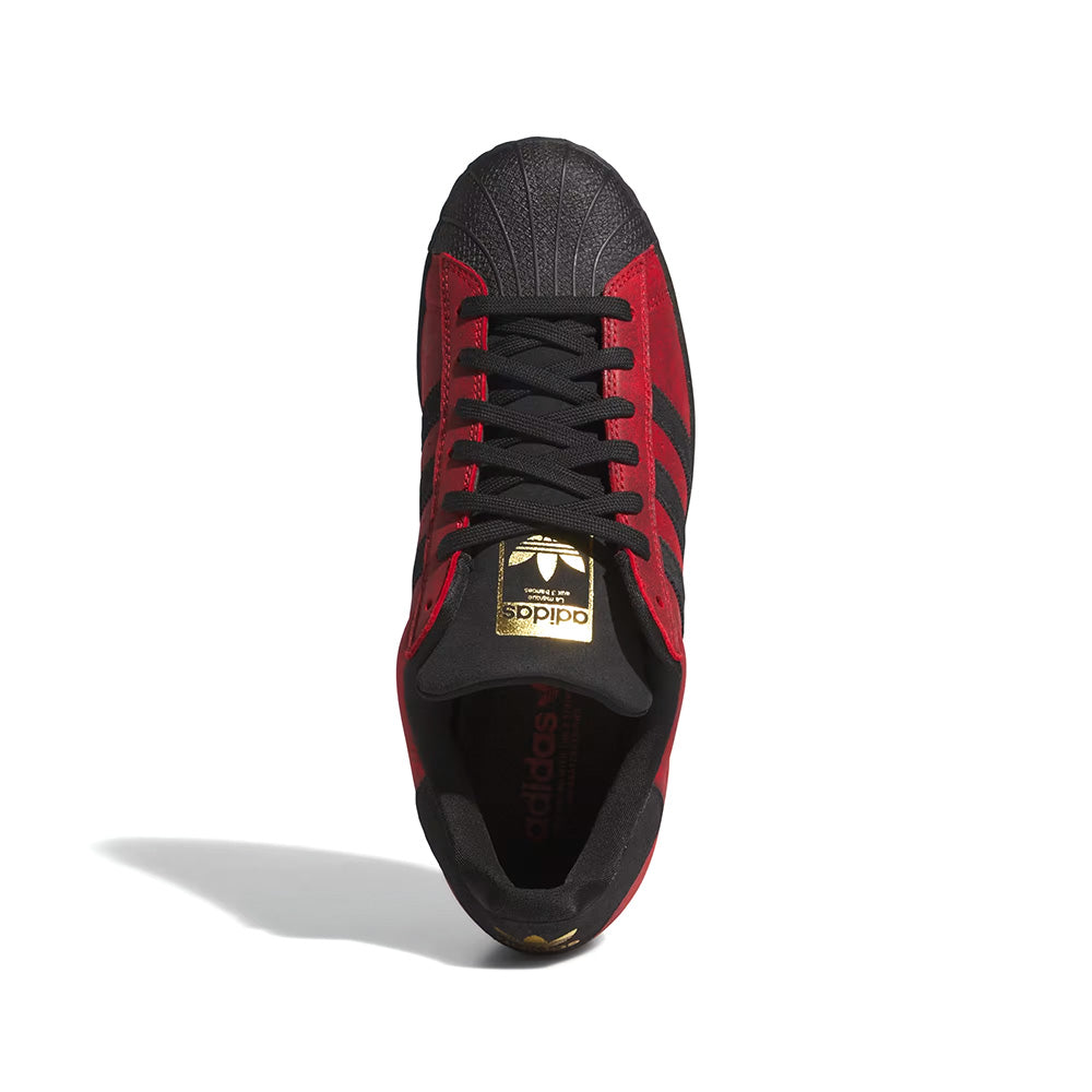 ADIDAS SKATEBOARDING - SUPERSTAR ADV "Better Scarlet / Core Black"