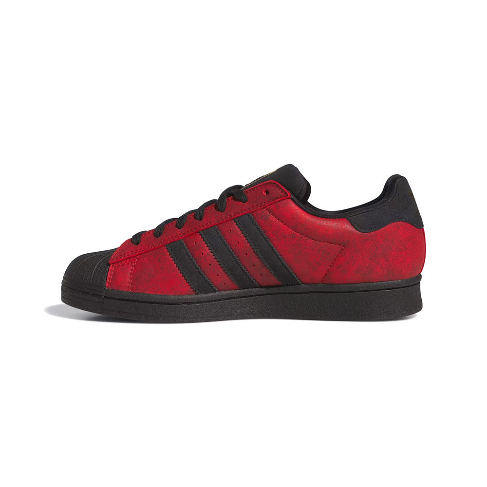 ADIDAS SKATEBOARDING - SUPERSTAR ADV "Better Scarlet / Core Black"