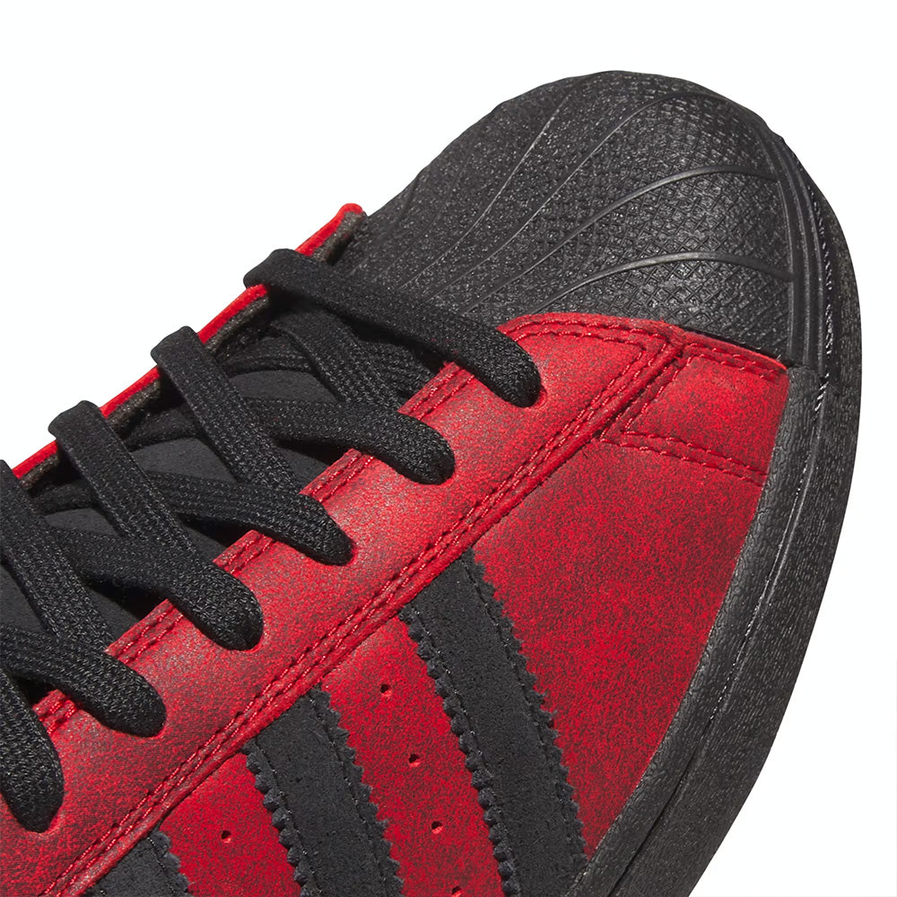 ADIDAS SKATEBOARDING - SUPERSTAR ADV "Better Scarlet / Core Black"