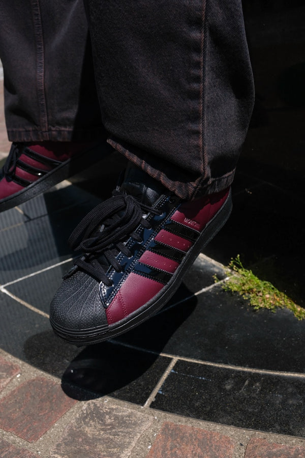 ADIDAS SKATEBOARDING - SUPERSTAR x MARCOS "Maroon/Core Black"