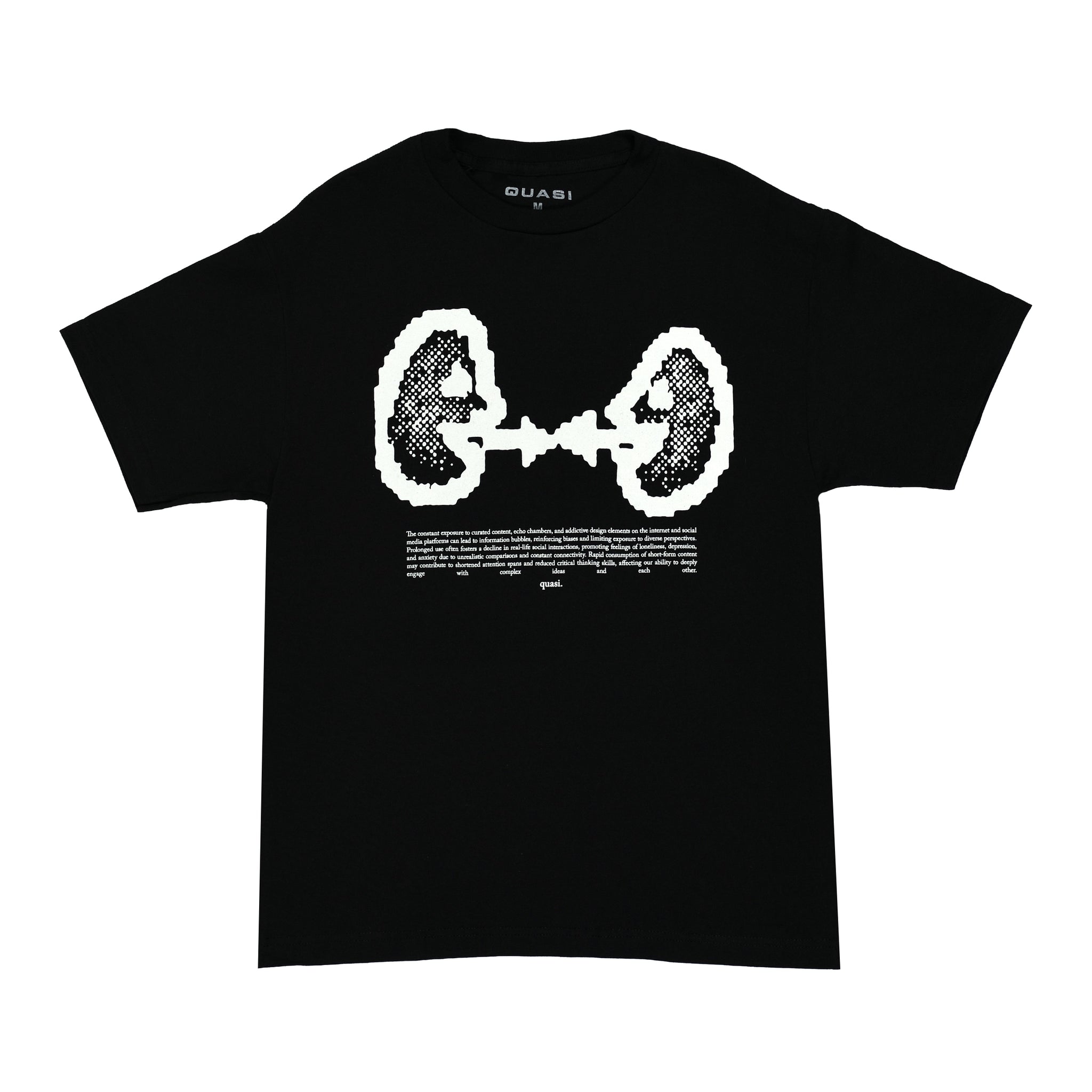 QUASI - Advice Tee "Black"