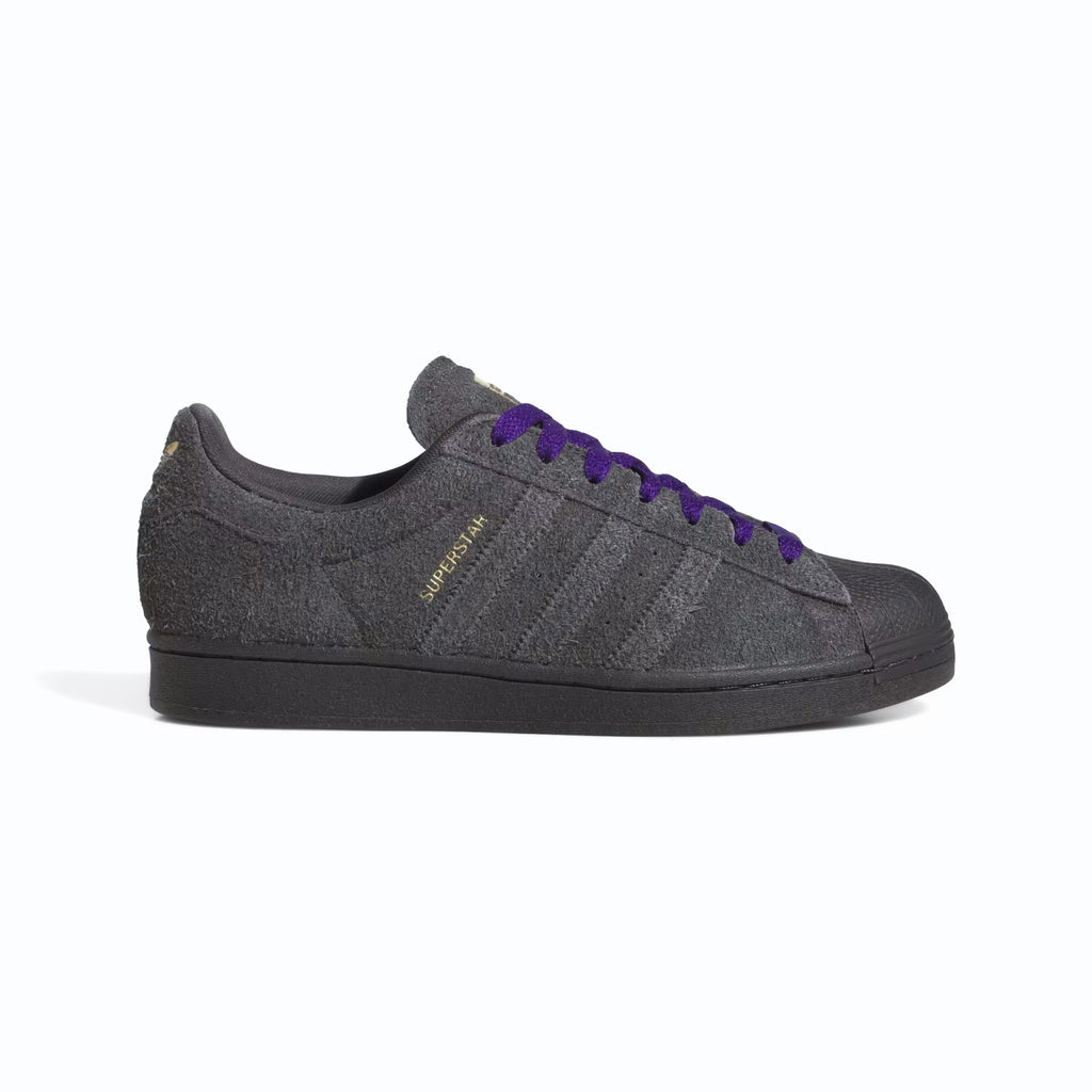 ADIDAS SKATEBOARDING - SUPERSTAR ADV “Carbon/Collegiate Purple”