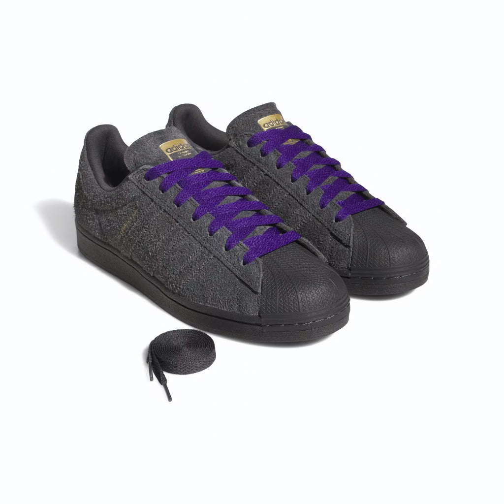 ADIDAS SKATEBOARDING - SUPERSTAR ADV “Carbon/Collegiate Purple”