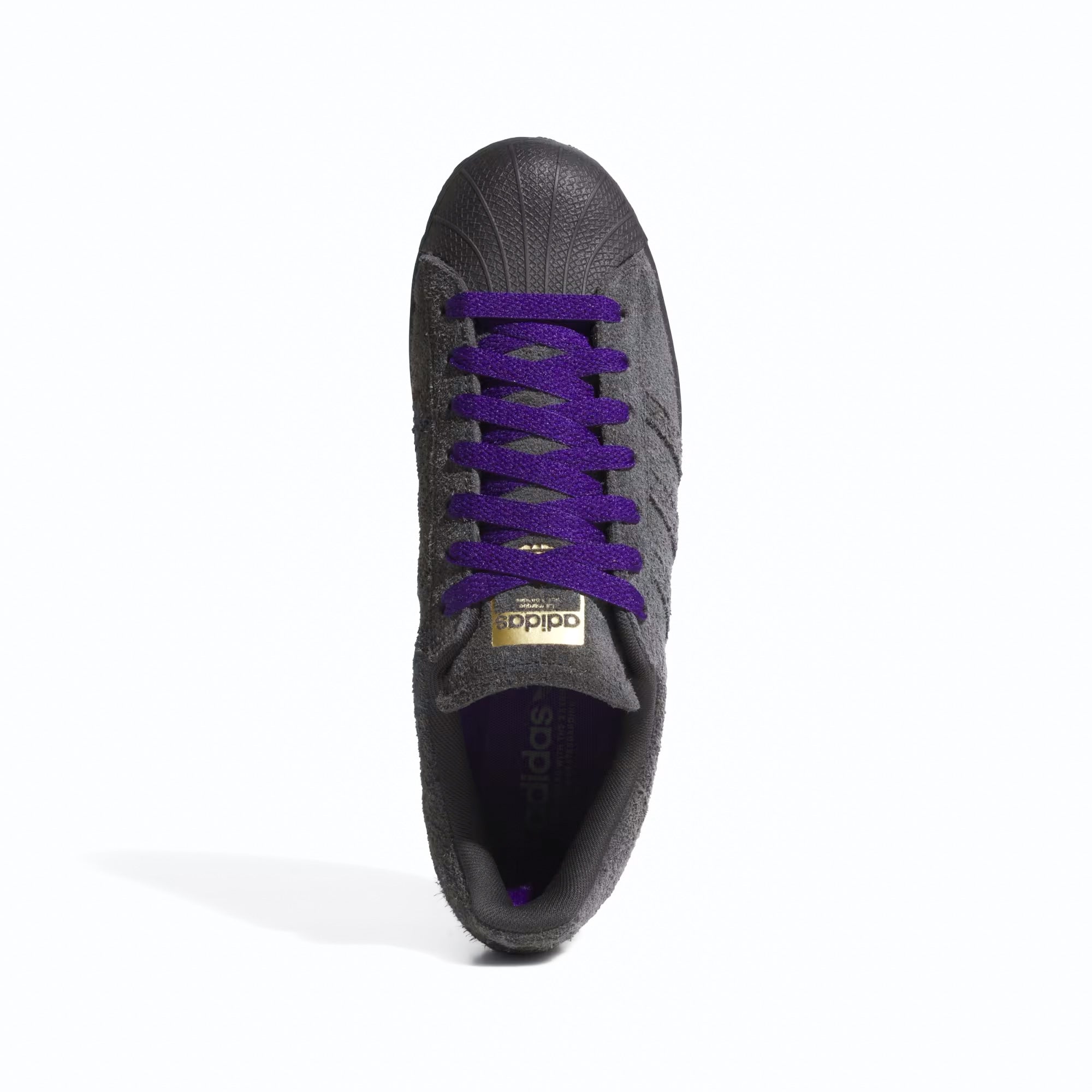 ADIDAS SKATEBOARDING - SUPERSTAR ADV “Carbon/Collegiate Purple”