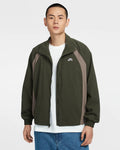 NIKE SB - Full Zip Woven Jacket "Sequoia/Cave Stone"