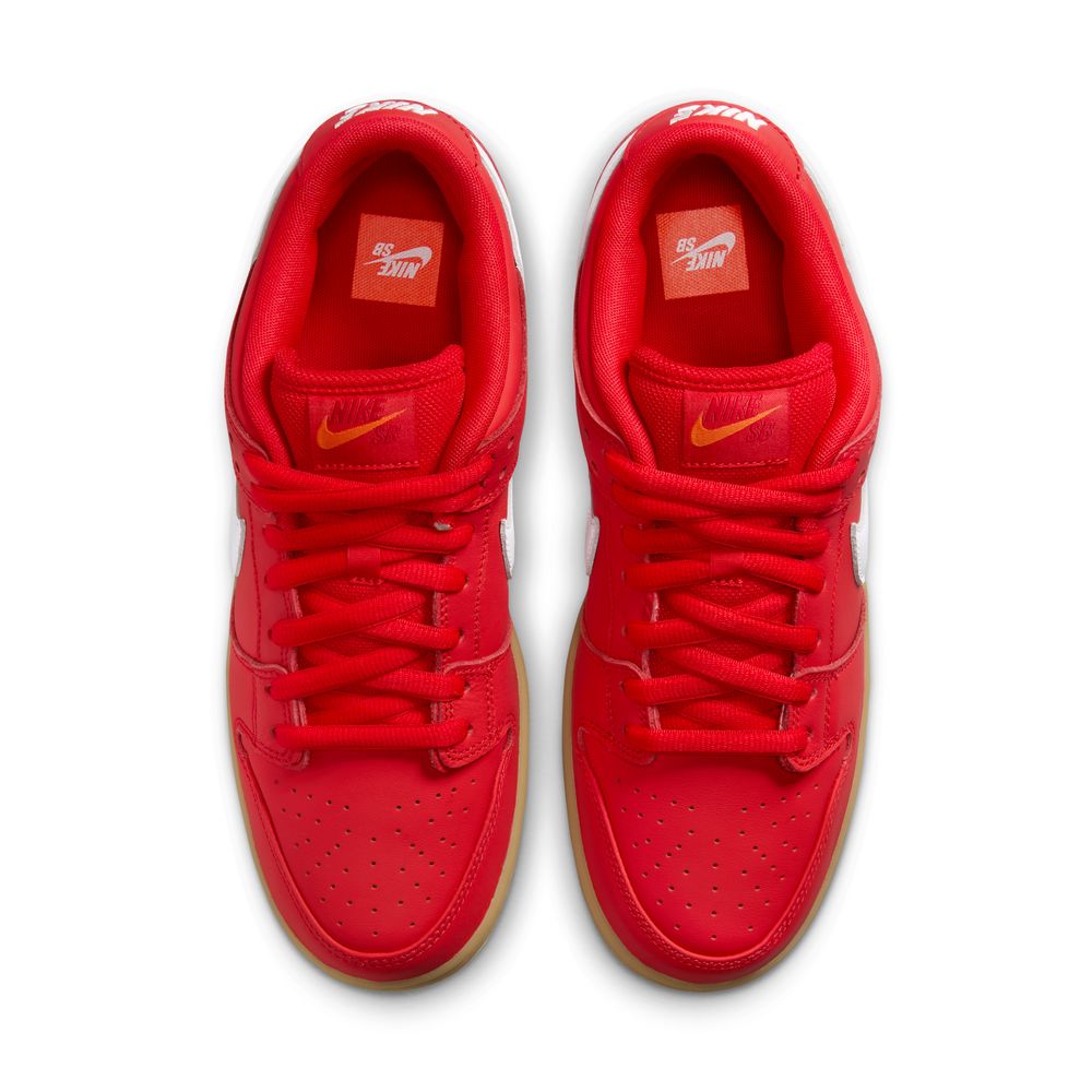 NIKE SB - Dunk Low Pro Iso Orange Label "University Red Gum"