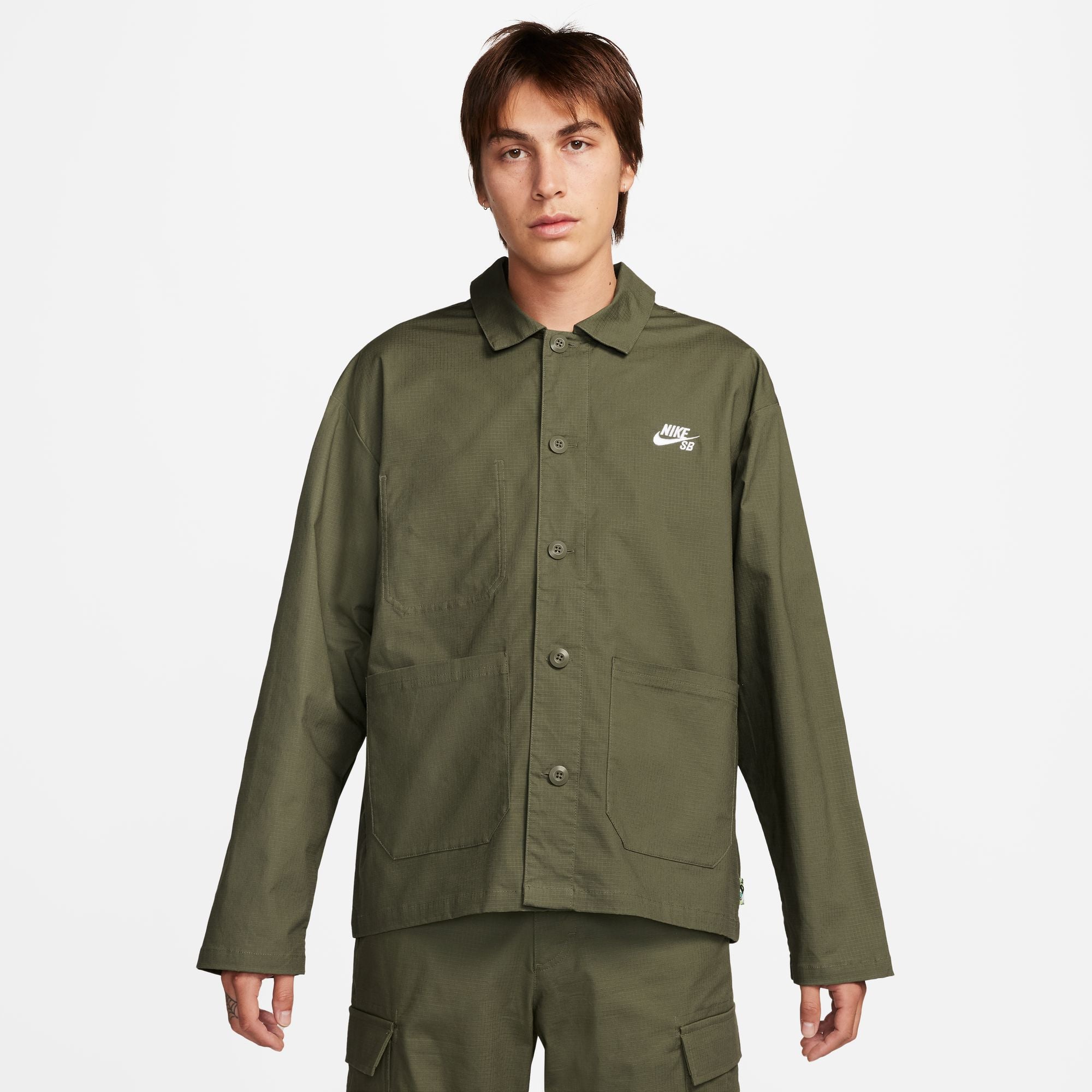 NIKE SB - AS U NK SB CHORE JKT OLY AGN "Medium Olive/White"