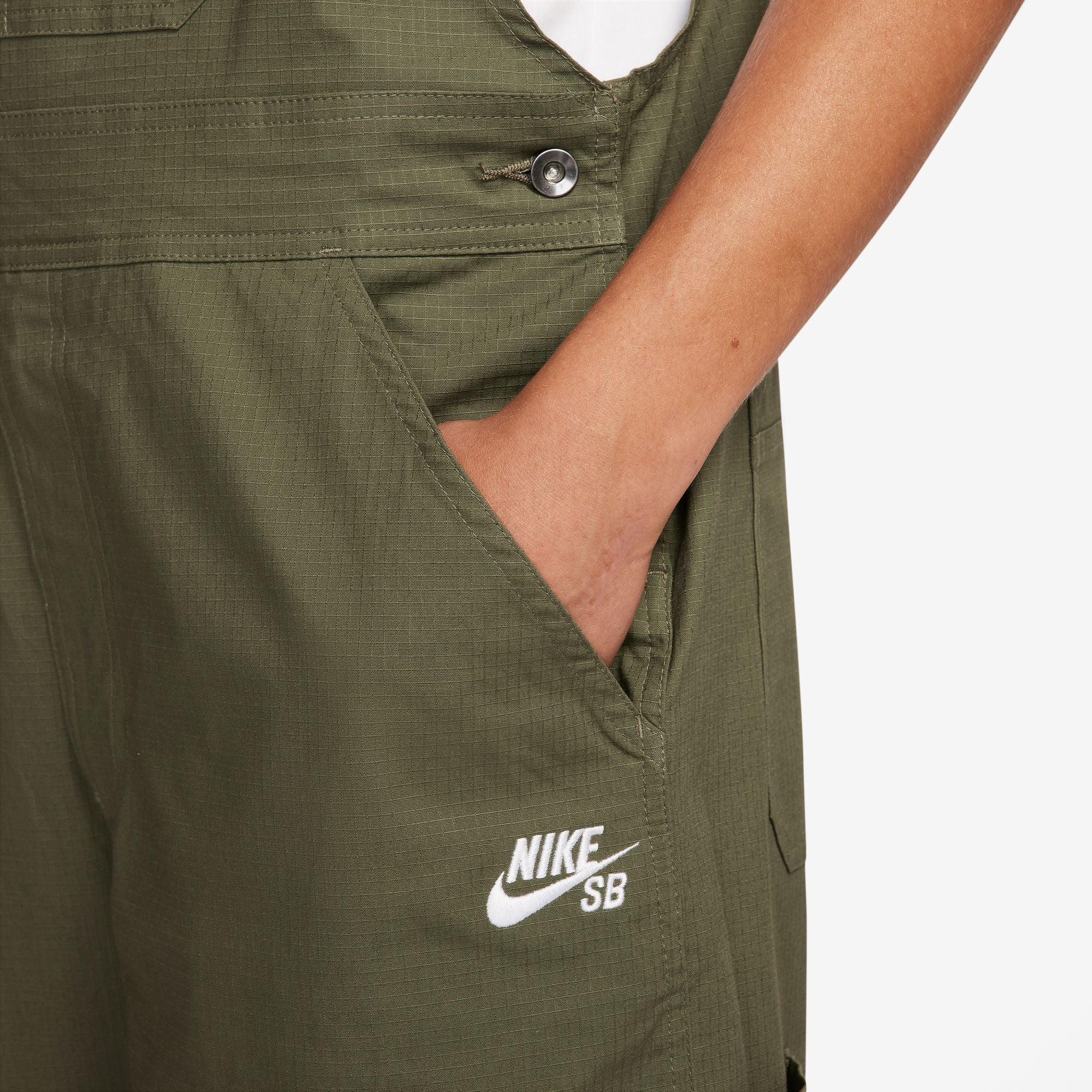 NIKE SB - AS U NK SB OVERALLS OLY AGN "Medium Olive/White"