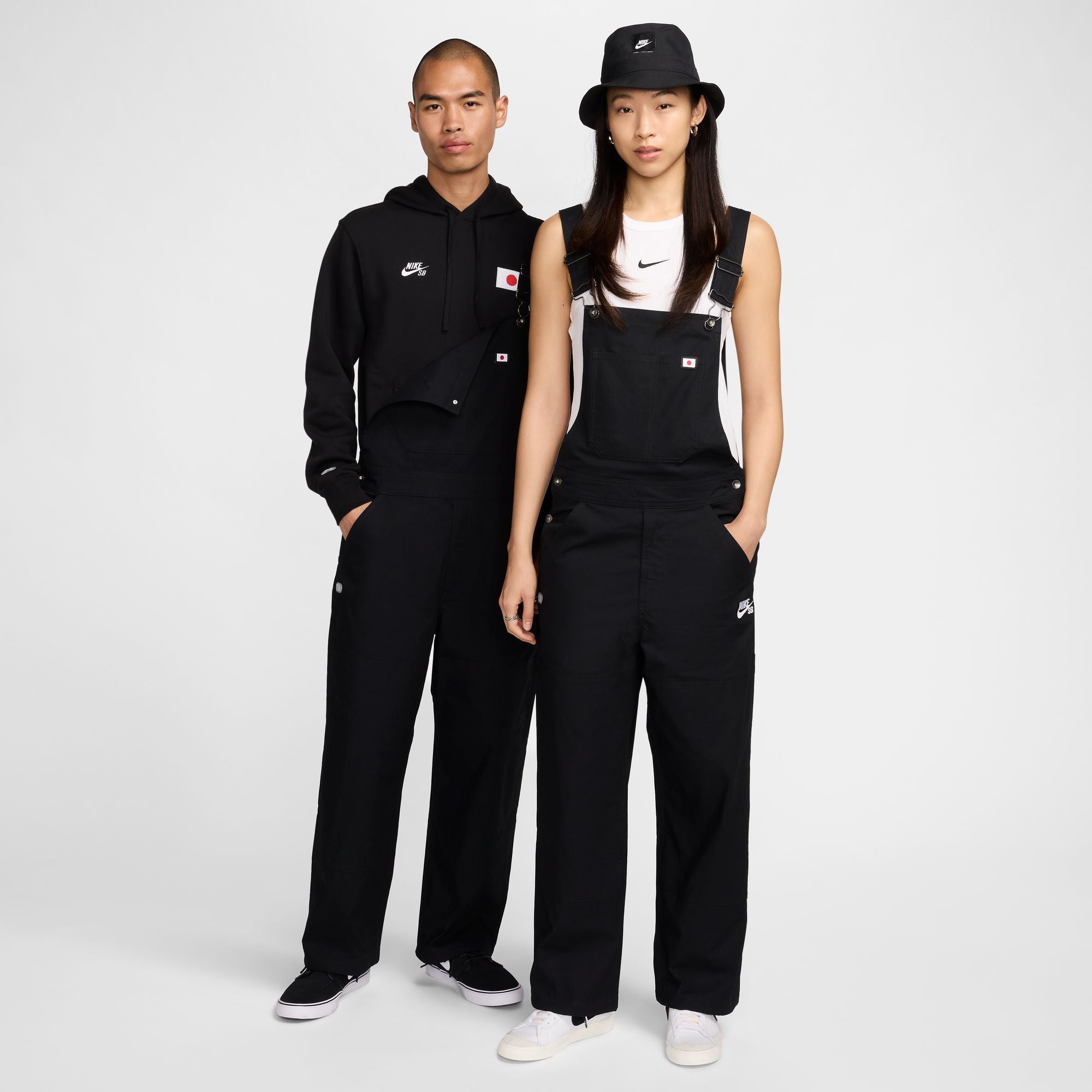 NIKE SB - AS U NK SB OVERALLS OLY JPN "Black/White"