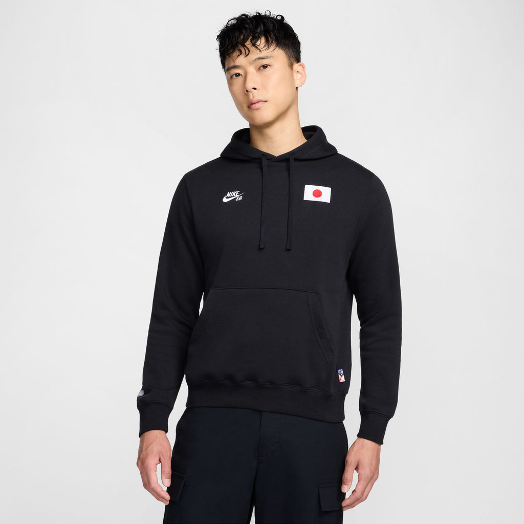 NIKE SB - AS U NK SB FLC PO HDOLY JPN "Black/White"