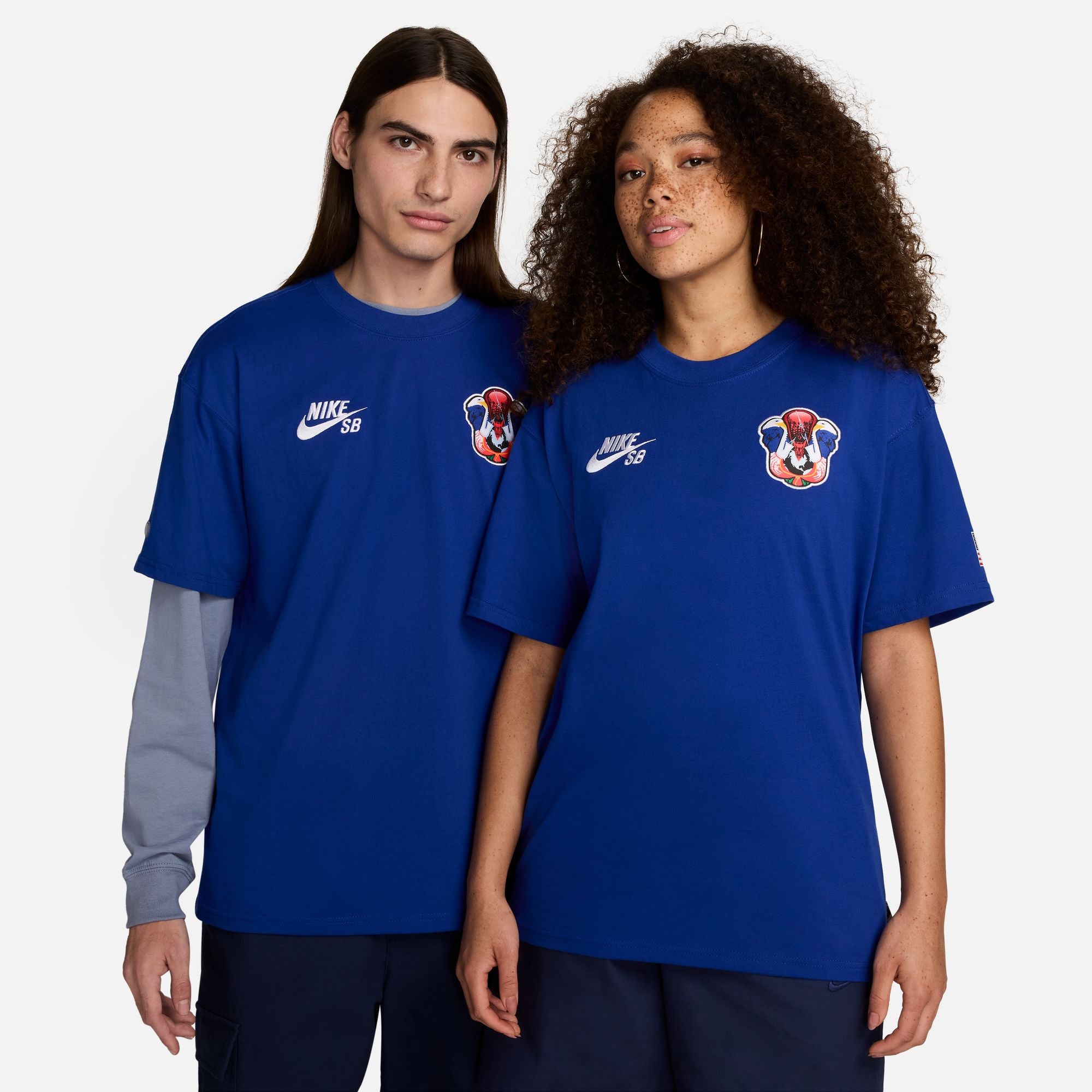 NIKE SB - U NK SB TEE USA OLY RTL "Old Royal"