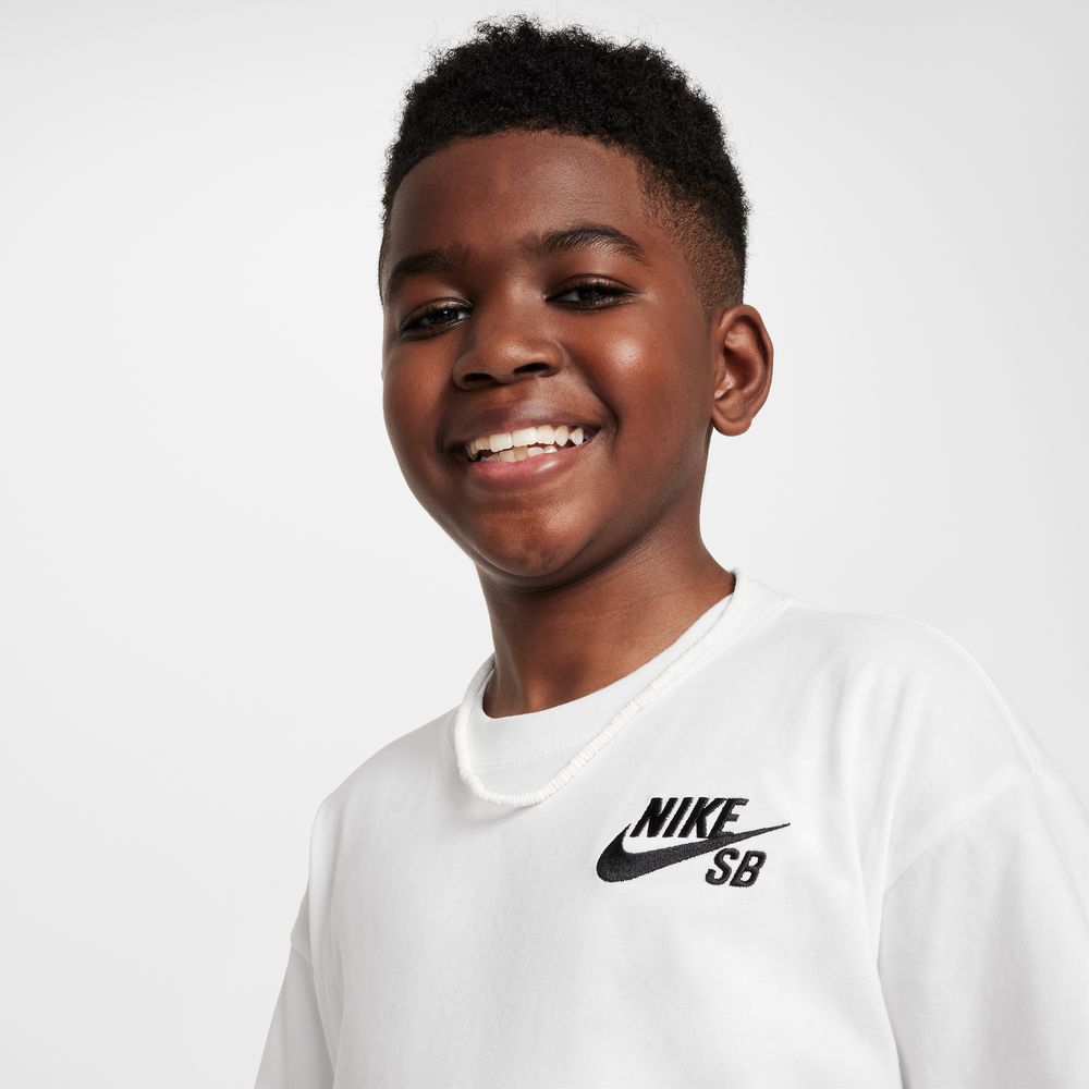 NIKE SB - YTH SB Fed AGN S/S Tee "White"