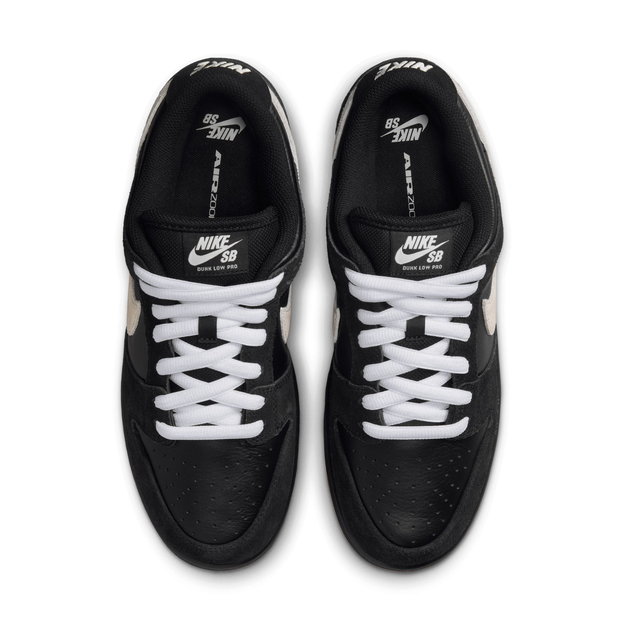 NIKE SB  - DUNK LOW PRO "Black/White-Gum"