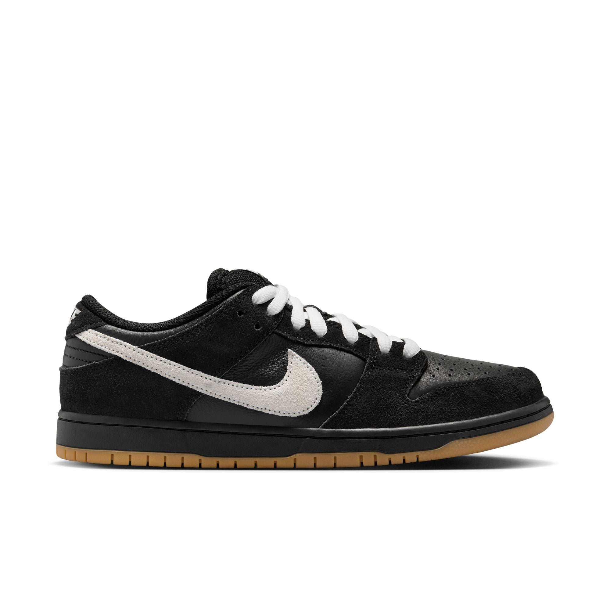 NIKE SB  - DUNK LOW PRO "Black/White-Gum"