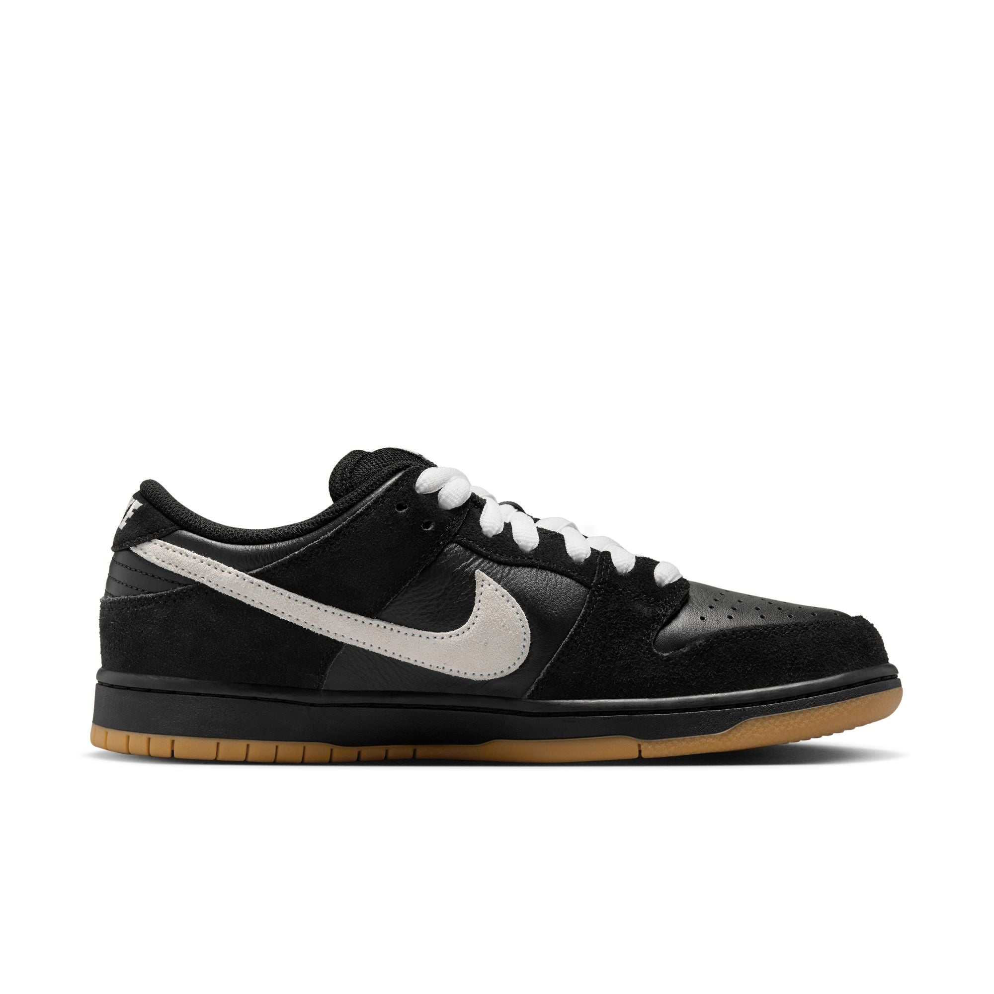 NIKE SB  - DUNK LOW PRO "Black/White-Gum"