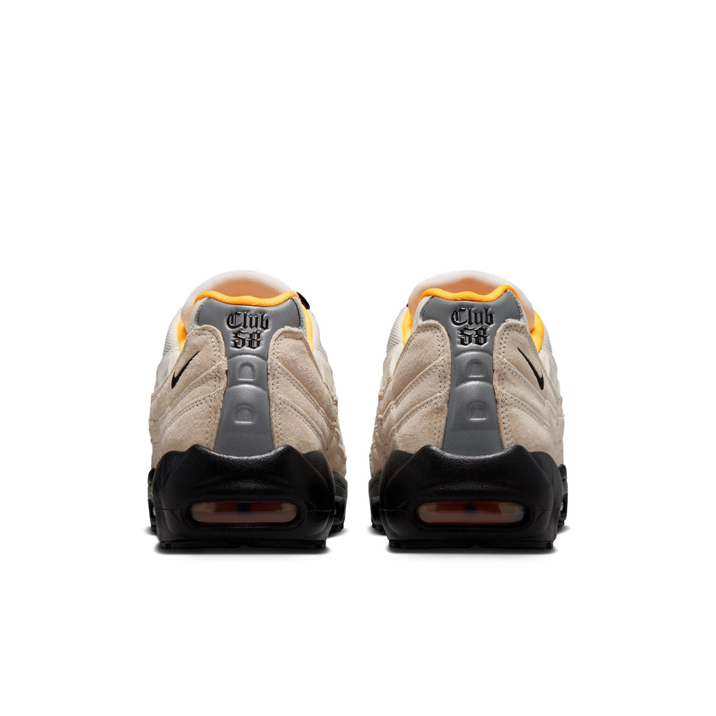NIKE SB - "CLUB 58" FC Collection AIR MAX 95 WCP "Sail/Black-Laser Orange"