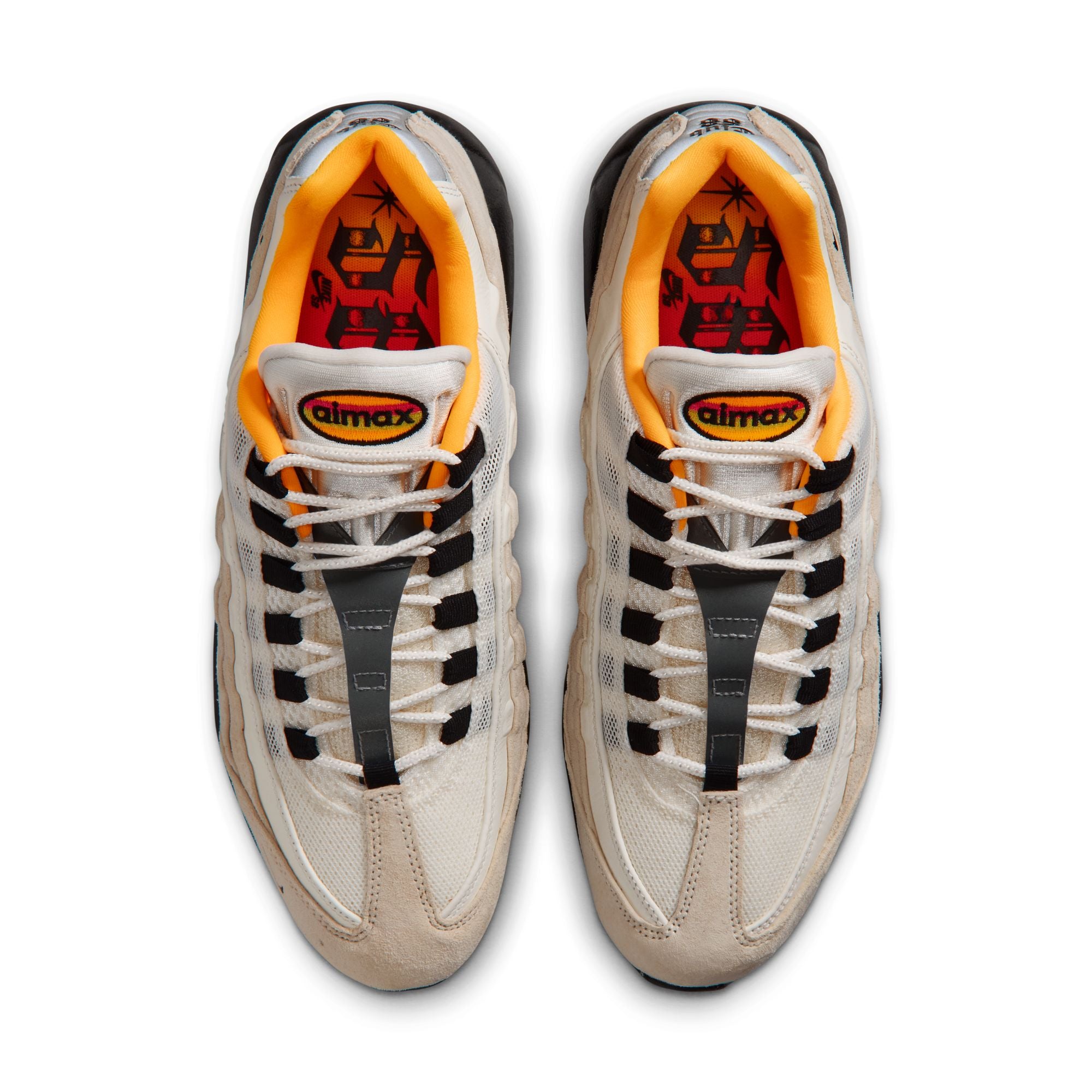 NIKE SB - "CLUB 58" FC Collection AIR MAX 95 WCP "Sail/Black-Laser Orange"