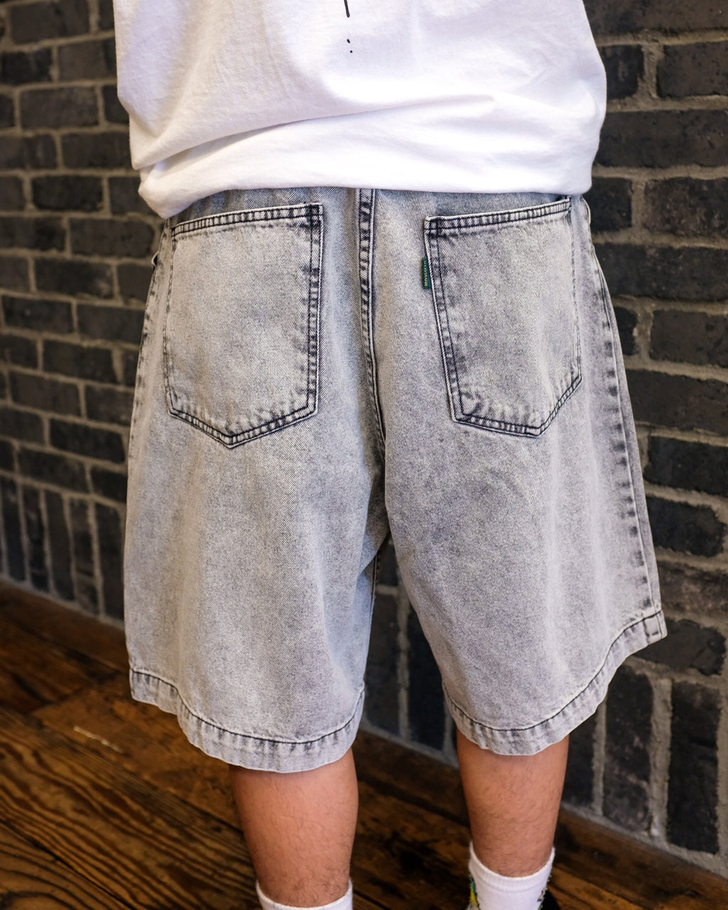 MAGENTA SKATEBOARDS - OG DENIM SHORTS "ACID"