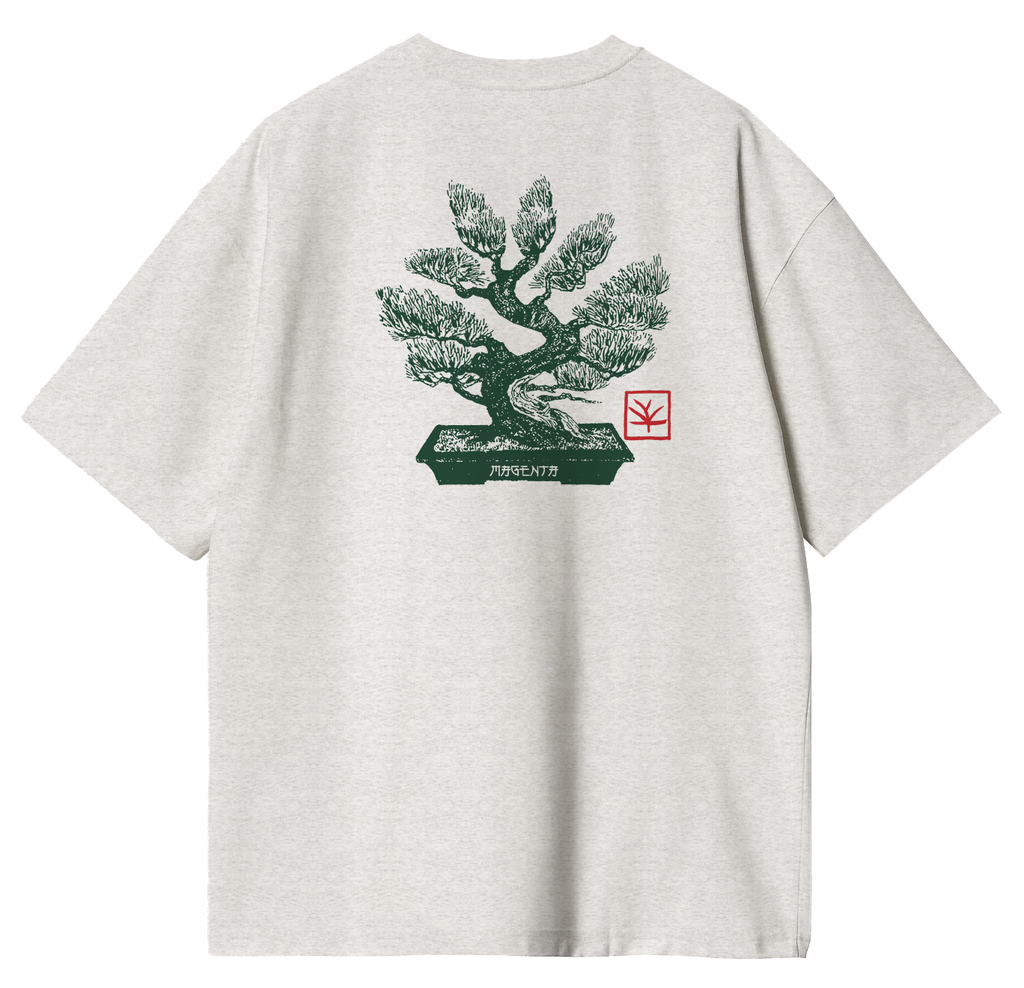 MAGENTA - BONSAI TEE "Ash"
