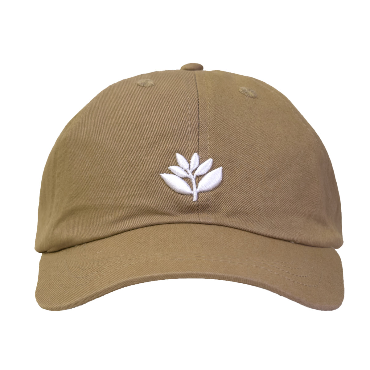 MAGENTA SKATEBOARDS - BOSSED DAD HAT  "BEIGE"