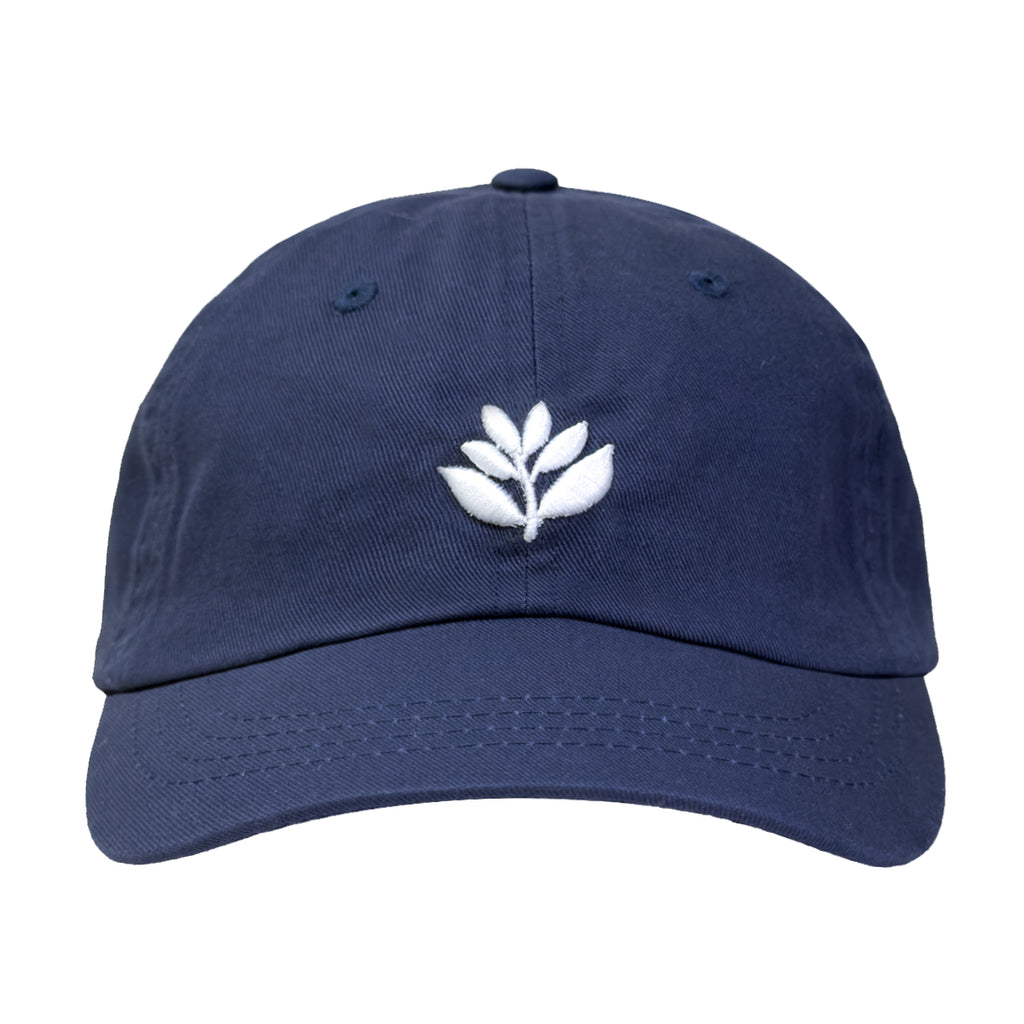 MAGENTA SKATEBOARDS - BOSSED DAD HAT  "NAVY"