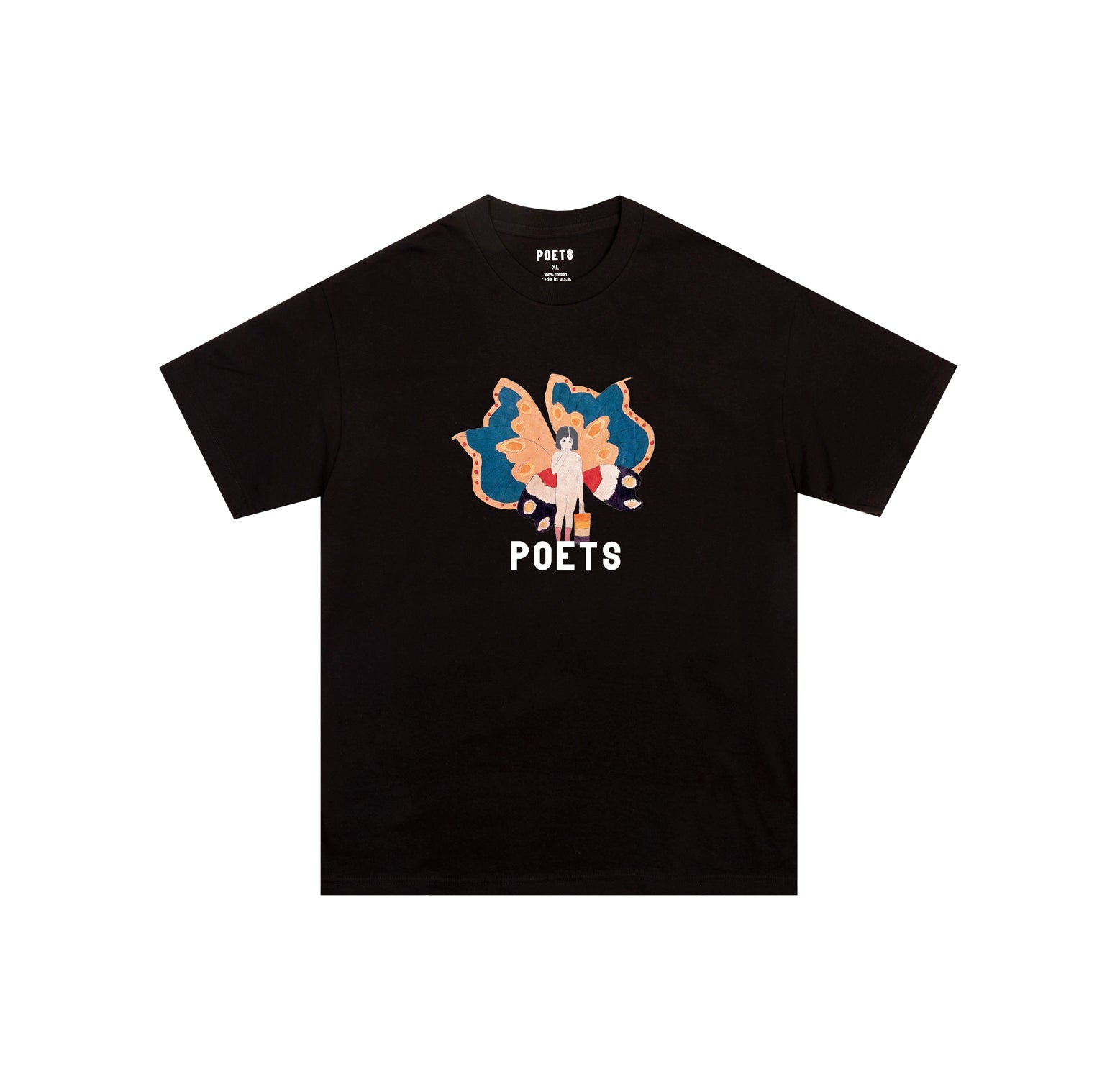 POETS - GIRL TEE "BLACK"