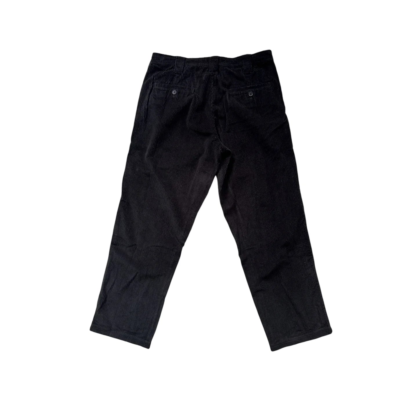 POETS - D BYRNE RELAXED FIT CORDUROY PANT "BLACK"