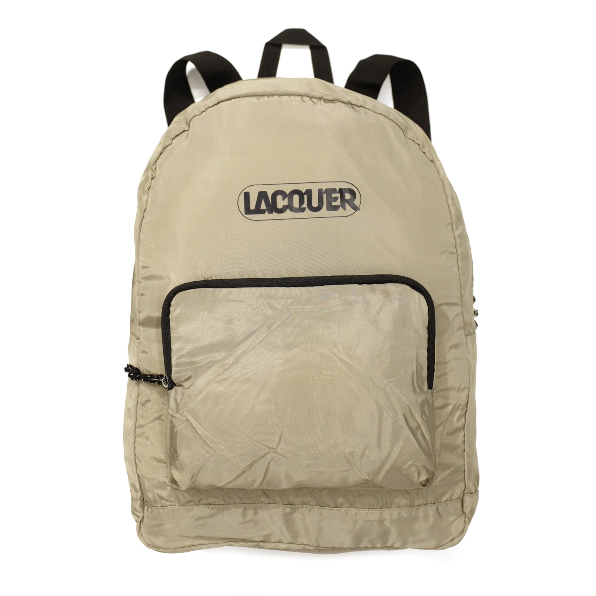 LACQUER - Packable Backpack "Beige"