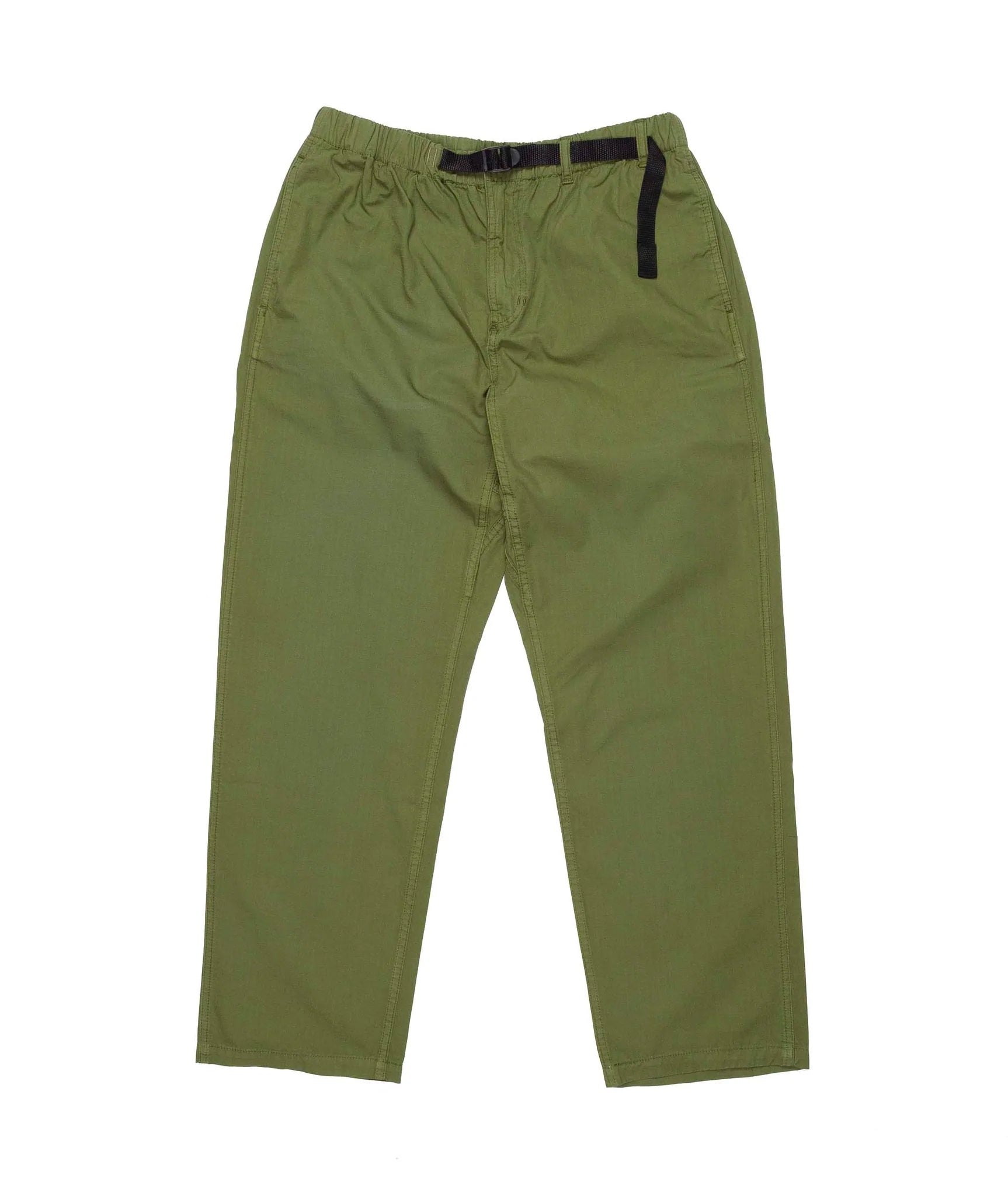 DANCER - Belted Simple Pant "Faded Green"