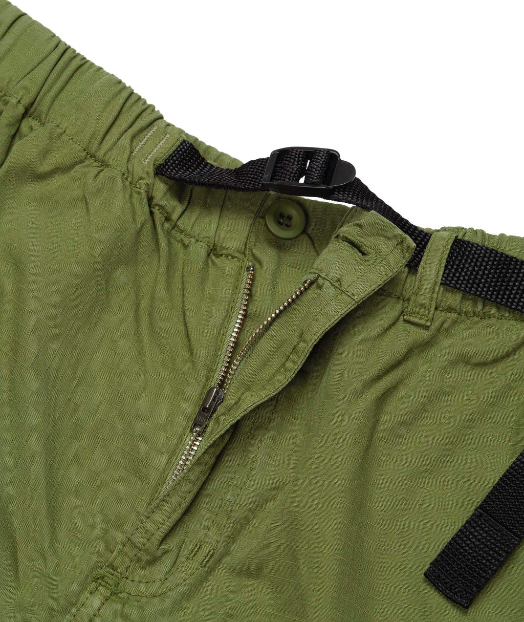 DANCER - Belted Simple Pant "Faded Green"