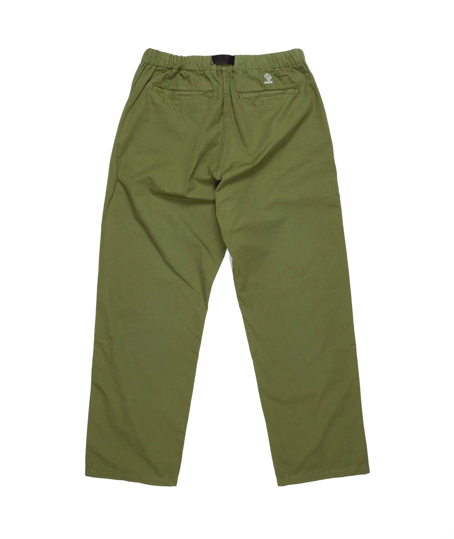 DANCER - Belted Simple Pant "Faded Green"