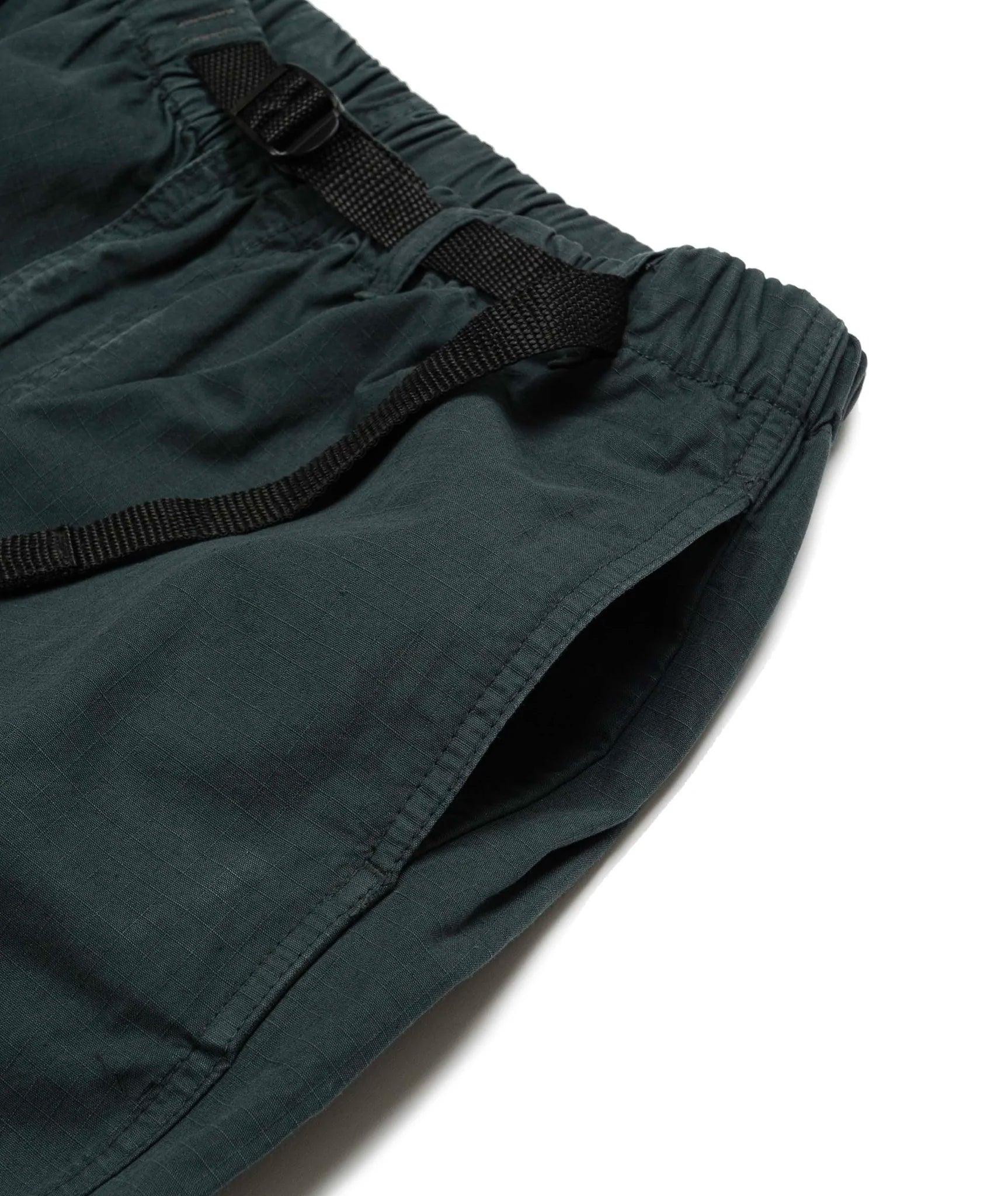 DANCER - Belted Simple Pant "Washed Black"