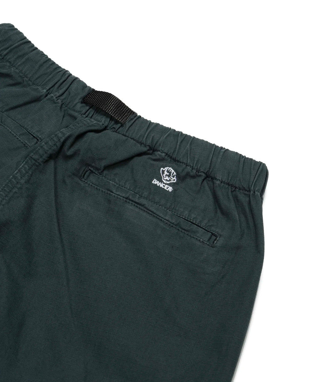 DANCER - Belted Simple Pant "Washed Black"